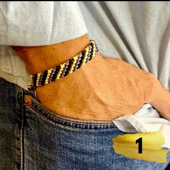 VGK String Men Hand Crafted bracelets OS - Picture 2 of 4